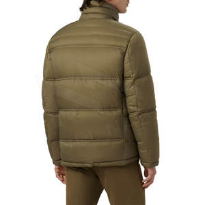 2024แจ็กเก็ตบุฝ้ายผู้ชาย, เสื้อโค้ทมีฮู้ดหนาอบอุ่นแนวสตรีทแฟชั่นเสื้อโค้ทมีปกตั้ง - Product Image 3