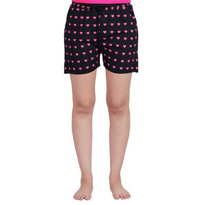 Camiseta y pantalones cortos cómodos con cuello redondo para mujer, traje doble, camisetas de manga corta lisas, pantalones cortos para servicio OEM de verano - Product Image 5