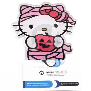 Porte-extension de cils en verre acrylique de forme Halloween personnalisée en gros plateaux de marque privée pour outils de cils - Product Image 3