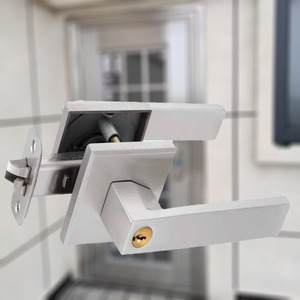 Thiết kế hiện đại nặng ba-bar xử lý khóa cho phòng ngủ cháy cửa đơn-lưỡi vàng cửa sổ xử lý cho khách sạn căn hộ - Product Image 2