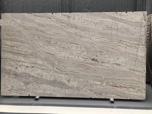 Dalles de granit blanc de rivière de qualité supérieure, grandes dalles polies, design moderne, haute résistance, pour cuisine, villa, hôpital, directement d'Inde - Product Image 6
