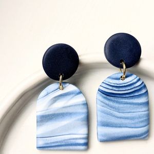 Pendientes Gruesos de Resina HEMA de Lujo, Hechos a Mano, Estilo Creativo Personalizado de Fairy Love por Artizon Studio - Product Image 4