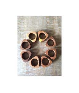 High quality wooden napkin ring <b>set</b> for farmhouse <b>rustic</b> style <b>dining</b> <b>table</b> party wedding decorations - Product Image 4