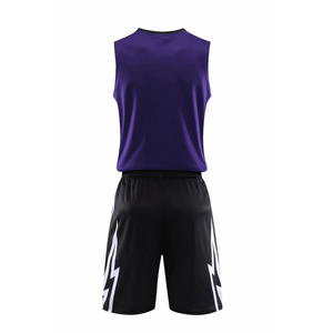 Diseño personalizado transpirable secado rápido reversible hombres ropa de baloncesto uniforme personalizado desgaste deportes baloncesto uniforme conjunto - Product Image 6