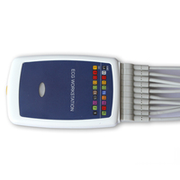 Precio de fábrica USB PC EKG Estación DE TRABAJO Instrumento veterinario Máquina de ECG