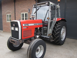 Tractor Agrícola Usado Massey Ferguson 375 de 75HP Diésel MF 2WD/4WD en Venta - Product Image 3