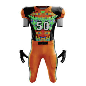 Uniforme de fútbol americano Precio al por mayor Ropa deportiva de alta calidad con mangas cortas Precio cómodo y razonable - Product Image 5