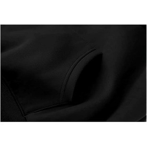 Sudadera con capucha para hombre de talla grande cómoda de Color sólido con cuello redondo y manga larga de algodón 100% superventas - Product Image 3