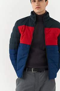 Veste matelassée réversible personnalisée OEM de haute qualité pour hommes, logo personnalisé, veste d'hiver décontractée unisexe - Product Image 3
