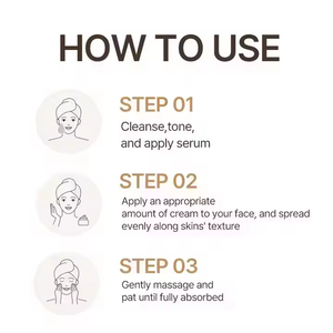 GINGER6 Active Korean Vegan Face Cream & Lotion Anti-Rides Hydratant avec Niacinamide et Acide Hyaluronique pour Peaux Sensibles - Product Image 6