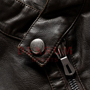 Chaqueta de cuero cálida de invierno transpirable para hombre, chaqueta de cuero informal para hombre a precio razonable - Product Image 4