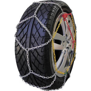 Catene da neve invernali da 9mm per auto Set di 2 ruote gruppo 80/90/100 omologate compresi i guanti-per tempo nevoso - Product Image 3