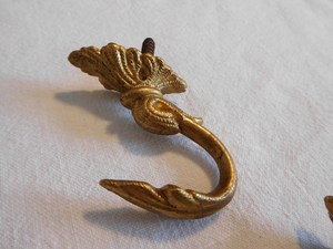 Hermosa cortina de metal Tie Back Holdback pared ventana cortina titular accesorios para el hogar sala de estar dormitorio Hotel hardware 2023 - Product Image 2