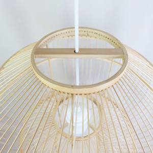 โคมไฟไม้ไผ่ธรรมชาติดีไซน์นอร์ดิกทันสมัยมีคุณภาพสูงแบบนอร์ดิกสำหรับใช้ในบ้านโรงแรมร้านอาหาร - Product Image 4