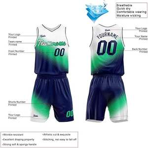 Camiseta de Baloncesto Reversible Personalizada para Hombre, Mujer, Adulto y Jóvenes, con Impresión de Nombre, Número y Logotipo - Product Image 1