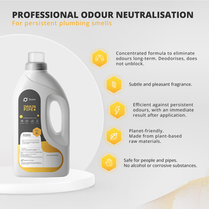 Drainpipe mùi trung hòa công thức màu vàng: drainpipe, cống, nước tiểu và mùi phân-tập trung - Product Image 4