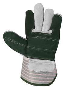 Gants de sécurité pour le soudage industriel en cuir de vache, design personnalisé, avec protection contre les éclaboussures de métal fondu et doublure en Kevlar - Product Image 3