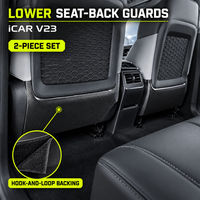 Ensemble de garnitures intérieures et extérieures iCAR V23 aspect carbone