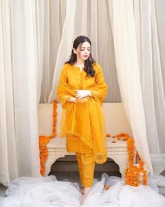 Trang Phục Dự Tiệc Cưới Pakistan Ấn Độ Đồng Bằng Salwar Kameez Với Cutwork Dupatta Phụ Nữ Mua Sắm Trực Tuyến Với Giá Bán Buôn Từ Ấn Độ - Product Image 4