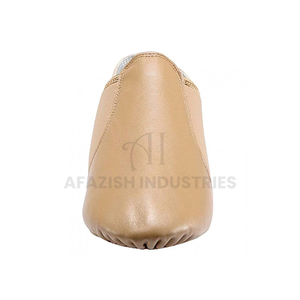 รองเท้าเต้นรำหนังแจ๊สสีน้ำตาลเข้มสำหรับเด็ก100% ออกแบบได้ตามต้องการ - Product Image 3