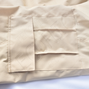 2025 personnalisé unisexe Baggy pantalon décontracté surdimensionné ample grande taille Ski pantalon coupe-vent neige fermeture éclair poches en gros imprimé - Product Image 5