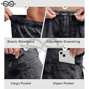 Short de cyclisme unisexe à séchage rapide élastique et respirant, imperméable et léger, pour la gym et le sport, pour hommes et femmes - Product Image 4