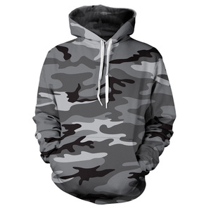 2025 Haute Qualité Entièrement Imprimé Sportswear Camo Hoodie Chaleur Polaire Unisexe Sublimation Hoodies - Product Image 6