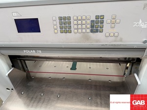 Guillotine à papier Polar 78 ES pas cher - Machine à découper le papier à vendre depuis le Royaume-Uni - en excellent état - Product Image 3