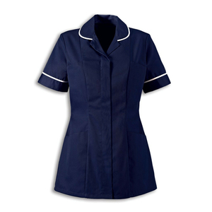 Uniformes médicos estándar globales Amriss Custom Unisex Hospital Scrubs Delantales Proveedor confiable de Bangladesh Six Season Global - Product Image 1