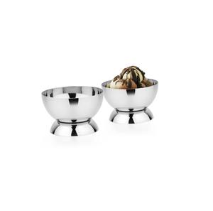 Polished Silver Metal <b>Chocolate</b> Bowl For Modern <b>Wedding</b> Reception Dining Table Party Serving And Elegant Home Decoration - Product Image 3