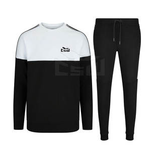Custom Sweat Suits Streetwear Oem Service Light <b>Weight</b> <b>Men</b> Sweat Suits With Customized Logo <b>Men's</b> Sweat Suits - Product Image 1