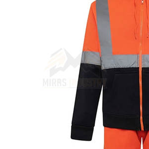 Combinaison de travail globale en nylon haute visibilité respirant avec logo personnalisé combinaison de sécurité imperméable pour les travailleurs de la construction - Product Image 3