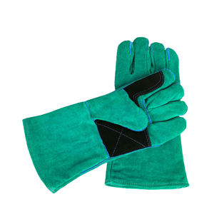 Nuevos guantes de seguridad personalizados de fábrica al por mayor, cuero de alta calidad, mecánico de construcción, tecnología de pantalla táctil, antiestático - Product Image 2
