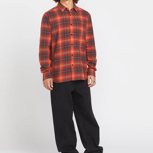 Chemise en flanelle pour homme, matière durable, anti-froissement, dernières tendances, manches longues, respirante, chemise en flanelle pour homme à prix avantageux - Product Image 5