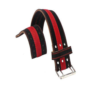 2026 Custom Cowhide Lamination Leather Powerlifting <b>Belt</b> 6mm Thickness Gym Squats Back Support Double Prong Steel Buckle <b>Belt</b> - Product Image 6