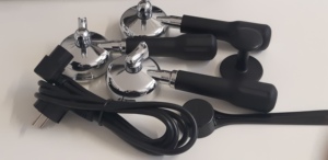 La Forza F40 Olivia 2 Grupo Dual HX Espresso Machine Programable Italiano INOX Eléctrico con enchufe de EE. UU. - Product Image 4