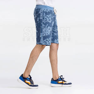 กางเกงขาสั้นผ้าแคนวาสแบบลำลองสำหรับผู้ชายมาใหม่, กางเกงผ้าแคนวาสเอวกลางระบายอากาศได้แบบมีเชือกผูกปิดแบบคุณภาพสูงสำหรับฤดูร้อน - Product Image 3