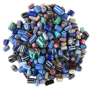 Exporter des perles de verre Chevron de qualité utiliser Fort faisant des bracelets bijoux disponibles au prix de gros pour l'exportation - Product Image 1