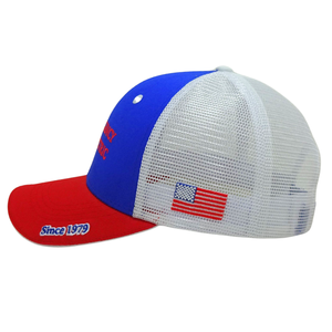 หมวกทรัส3D ปักลายโลโก้ตาข่ายด้านหลังทำจากเวียดนามพร้อมฝาปิดปีกหมวกแบบกำหนดเองสำหรับการเดินทางกลางแจ้ง L01โปรโมชั่นแบบสบายๆ - Product Image 4