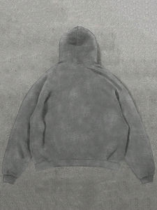 Sweat à capuche d'hiver personnalisé pour hommes, poids lourd, délavé à l'acide, impression numérique à la mode pour hommes et femmes - Product Image 2