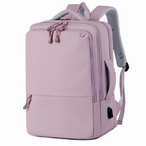 New Nylon Waterproof Backpack <b>Travel</b> <b>Laptop</b> <b>Bag</b> Business Large Capacity Expandable School <b>Bag</b> Multifunctional Unisex - Product Image 3