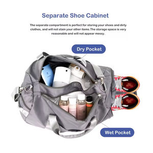 Sac de voyage en néoprène imperméable personnalisé en gros, sac de sport pour homme, sac de voyage léger, sac de week-end - Product Image 4