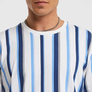 Última camiseta personalizada de diseño de alta calidad, Camiseta lisa de gran tamaño con estampado en relieve gráfico pesado para hombres 2025 - Product Image 3