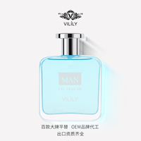 VILILY 100ml Parfum Arabe Dubaï Parfums en Gros Charmant Parfum Corporel Cadeau Sport Luxe Simple Flacon en Verre Parfum Homme