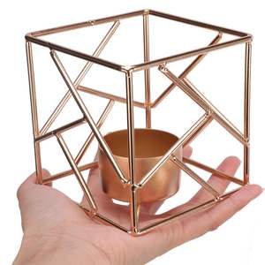 Unique Hot Selling Best Price <b>Glass</b> Gold <b>Candle</b> Holder <b>Lantern</b> for Wedding Decorate Holiday & Home Decor Tea Light <b>Candle</b> Holder - Product Image 6