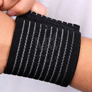 Poignets de gymnastique d'haltérophilie enveloppes de main d'entraînement de forme physique bandes de main respirantes rembourrées - Product Image 6