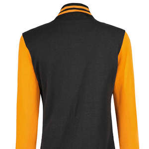 Slim Fit femmes col rond collège université vestes coupe-vent boutonné vêtements d'extérieur manteaux dames Baseball université vêtements d'extérieur - Product Image 6