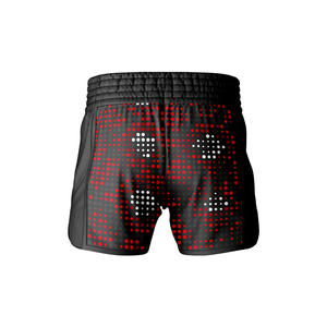 กางเกงชกมวย MMA มวยไทย ผู้ชาย ผ้าโพลีเอสเตอร์/ไนลอน น้ำหนักเบา ระบายอากาศดี ทนทาน แห้งเร็ว ไม่หดตัว - Product Image 3