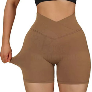 Large <b>Size</b> Women Fitness Booty Shorts Scrunch Booty Fitness <b>Yoga</b> <b>Pants</b> Mid/High Waist Hips Sports Shorts - Product Image 2