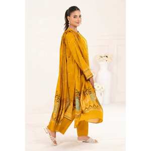 Traje Jacquard de 3 Piezas Sin Coser CLP-52177 C con Decoración Bordada y Elemento de Moda con Estampado Floral - Product Image 2